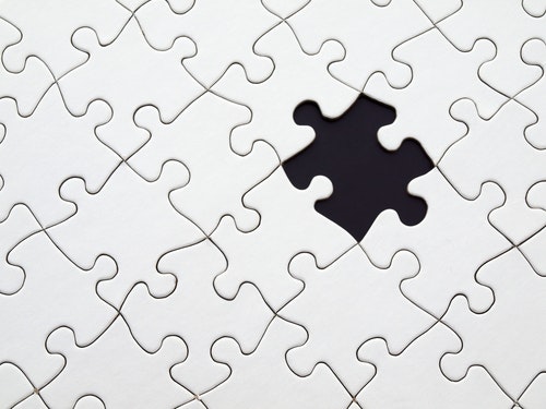Picture of puzzle pieces